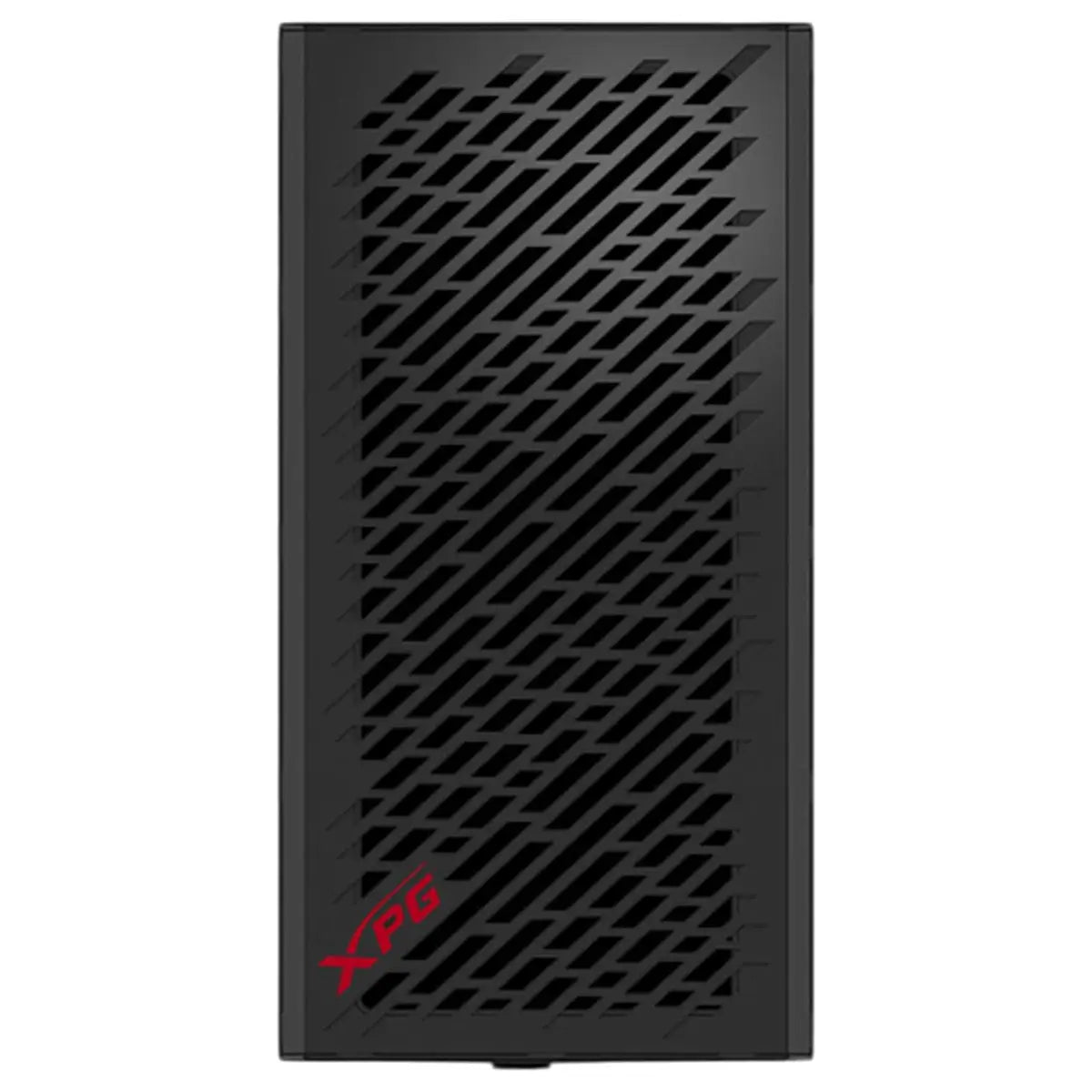 XPG Valor AIR Mid Tower Chassis, 4 Vento 120 Fans, Mini-ITX Micro-ATX ATX, 3mm Tempered Glass, 7 PCIe Slots, Black, VALORAIRMT-BKCWW