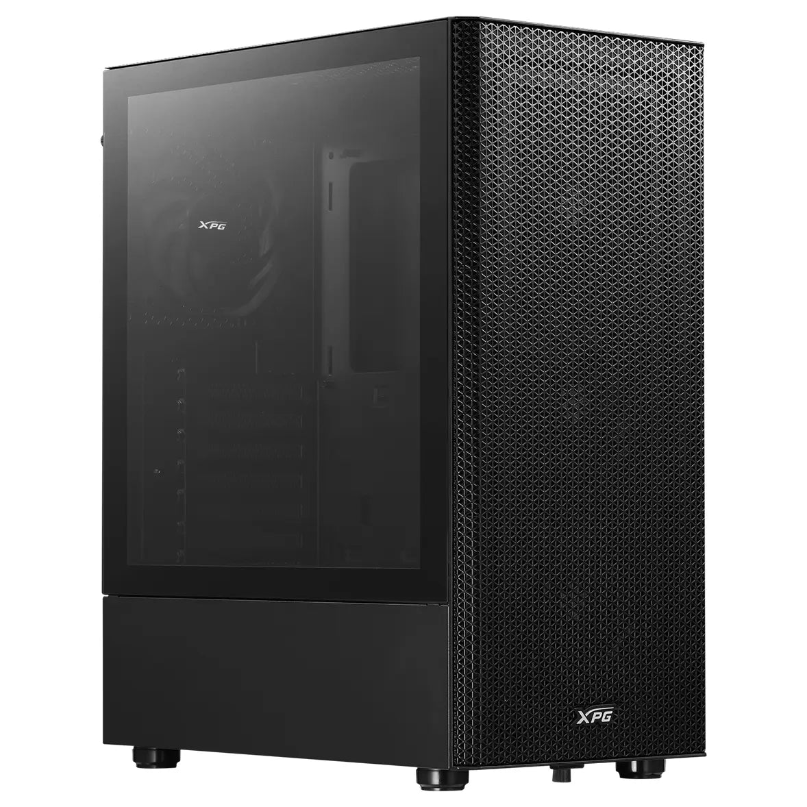 XPG Valor Mesh Compact Mid-Tower ATX Case, 4x 120mm Fans, Black
