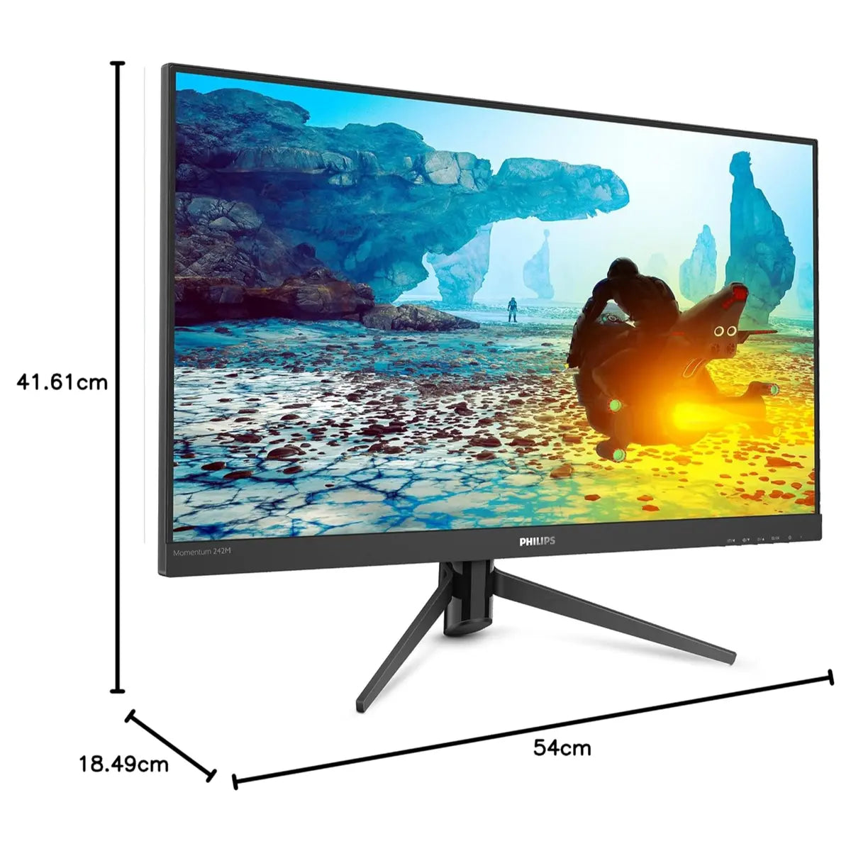 Philips 24E2G2200/89 23.8" FHD IPS 144Hz Gaming Monitor, HDR, AMD FreeSync Premium