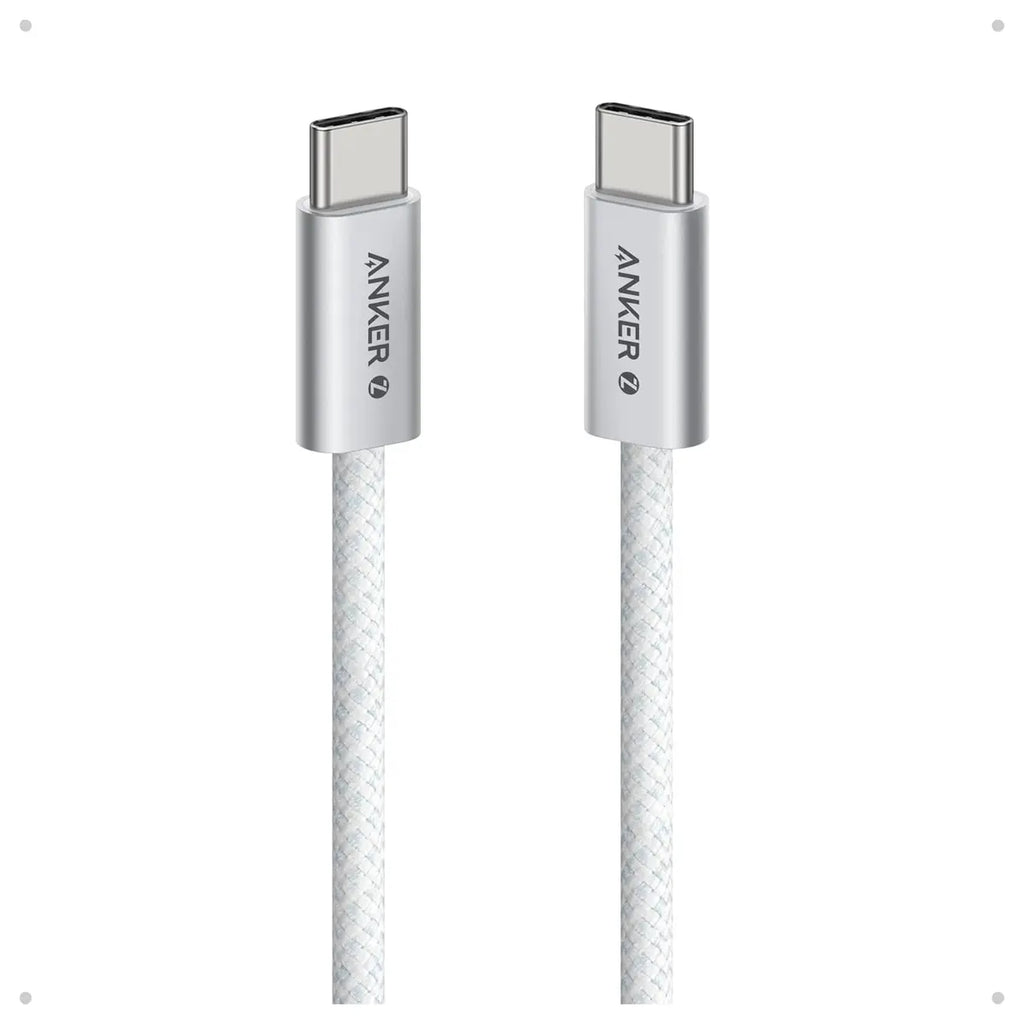 Anker Zolo USB C to USB C Cable, 240W, 1.5m, White