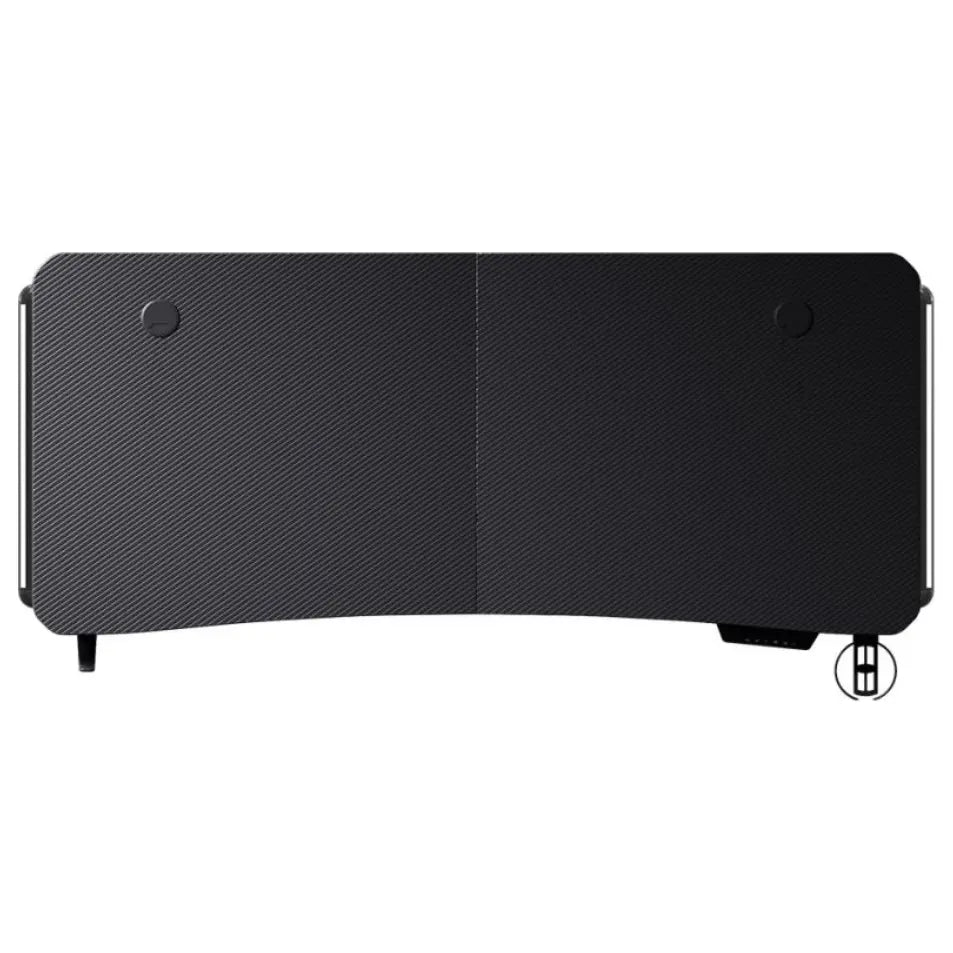 AndaSeat Terminator Adjustable Gaming Desk, RGB Gaming Atmosphere Lights, 71-117cm Height, 160x60cm, 100kg Max, AD-D-DD1-1600L-01-B