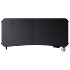 AndaSeat Terminator Adjustable Gaming Desk, RGB Gaming Atmosphere Lights, 71-117cm Height, 160x60cm, 100kg Max, AD-D-DD1-1600L-01-B