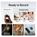 Maono Wave T5 Wireless Lavalier Microphone, USB C, 48KHz 24Bit, 300m Range, 30H, WAVE T5 PC2