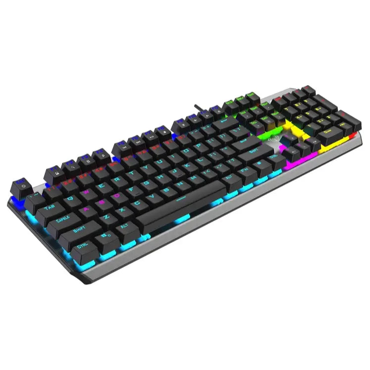 Aula F2066-II Wind Mechanical Keyboard Full Size USB Wired Rainbow LED Black