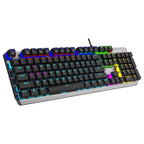Aula F2066-II Wind Mechanical Keyboard Full Size USB Wired Rainbow LED Black