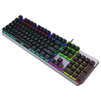 Aula F2066-II Wind Mechanical Keyboard Full Size USB Wired Rainbow LED Black