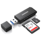 Ugreen SD Card Reader USB 3.0 Dual Slot, 5Gbps, 40752