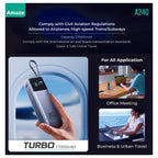 Amaze A240 Super Fast Power Bank 27000mAh 240W PD 3.1 140W Dual Type-C and USB-A 97.2Wh