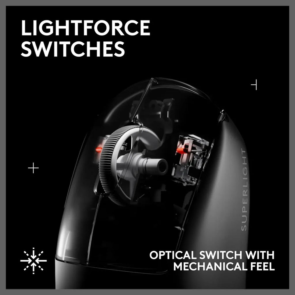 Logitech G Pro X Superlight 2 SE Wireless Gaming Mouse, Hero 2 Sensor, 44000 DPI, 60g, White