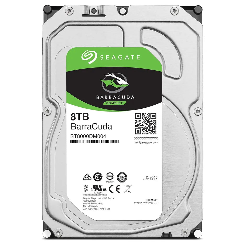 Seagate BarraCuda Internal Hard Drive 8TB SATA 6Gb/s 256MB Cache 3.5-Inch ST8000DM004