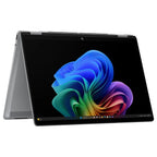 HP OmniBook X Flip 14 FK0033DX AI Next Gen Laptop, AMD Ryzen AI 7 350, 24GB RAM 1TB SSD, 14' 2K 1200P IPS Touchscreen Convertible, AMD Radeon 860M, Backlit KB, TPM, Windows 11, Meteor Silver