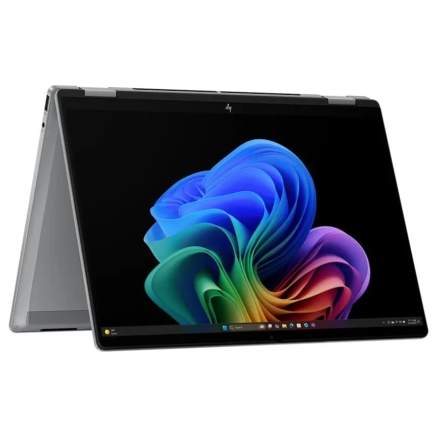 HP OmniBook X Flip 14 FK0033DX AI Next Gen Laptop, AMD Ryzen AI 7 350, 24GB RAM 1TB SSD, 14' 2K 1200P IPS Touchscreen Convertible, AMD Radeon 860M, Backlit KB, TPM, Windows 11, Meteor Silver