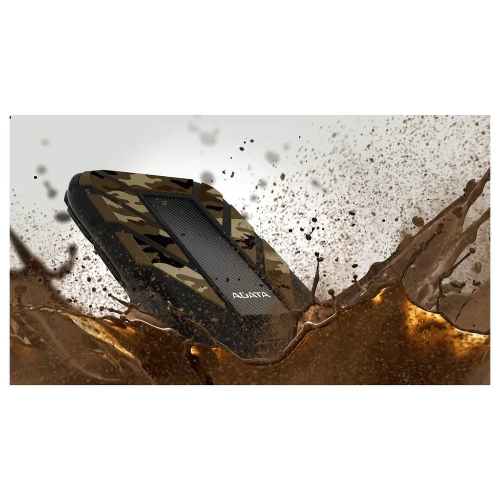 ADATA HD710M Pro External Hard Drive, 2TB USB 3.1, Camouflage