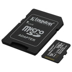 Kingston Canvas Select Plus MicroSD Card 128GB Up To 150MB/s Class 10 UHS-I U1 V10 A1 SDCS3/128GB