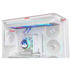 Lian Li Hydroshift II 360 CL RGB Liquid CPU Cooler 360mm AIO 2.1' IPS LCD 3X 120 RGB Fans White GHS2LCD36RW