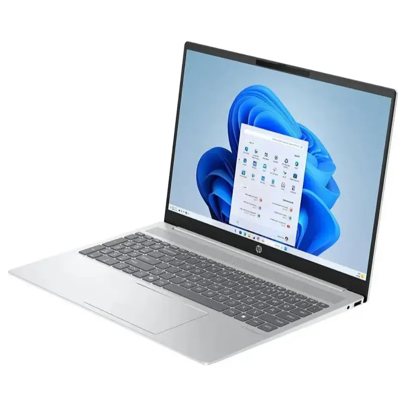 HP OmniBook 5 16-AF1017WM Touchscreen Laptop, Intel Core Ultra 7 255U, 16GB LPDDR5x, 1TB PCIe Gen4 NVMe M.2 SSD, 16' 2K IPS LED 300 Nits, Windows 11 Home, Glacier Silver