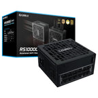 Lian Li RS 1000W Power Supply Fully Modular 80 Plus Gold ATX 3.1 PCIe 5.1 12V-2x6 Black RS1000G.B