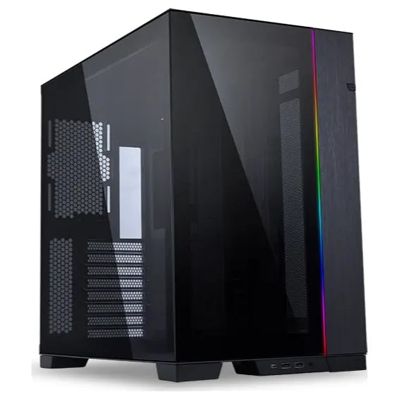 Lian Li O11 Dynamic EVO Gaming PC Case Mid Tower Chassis, E-ATX, USB Type-C, Black