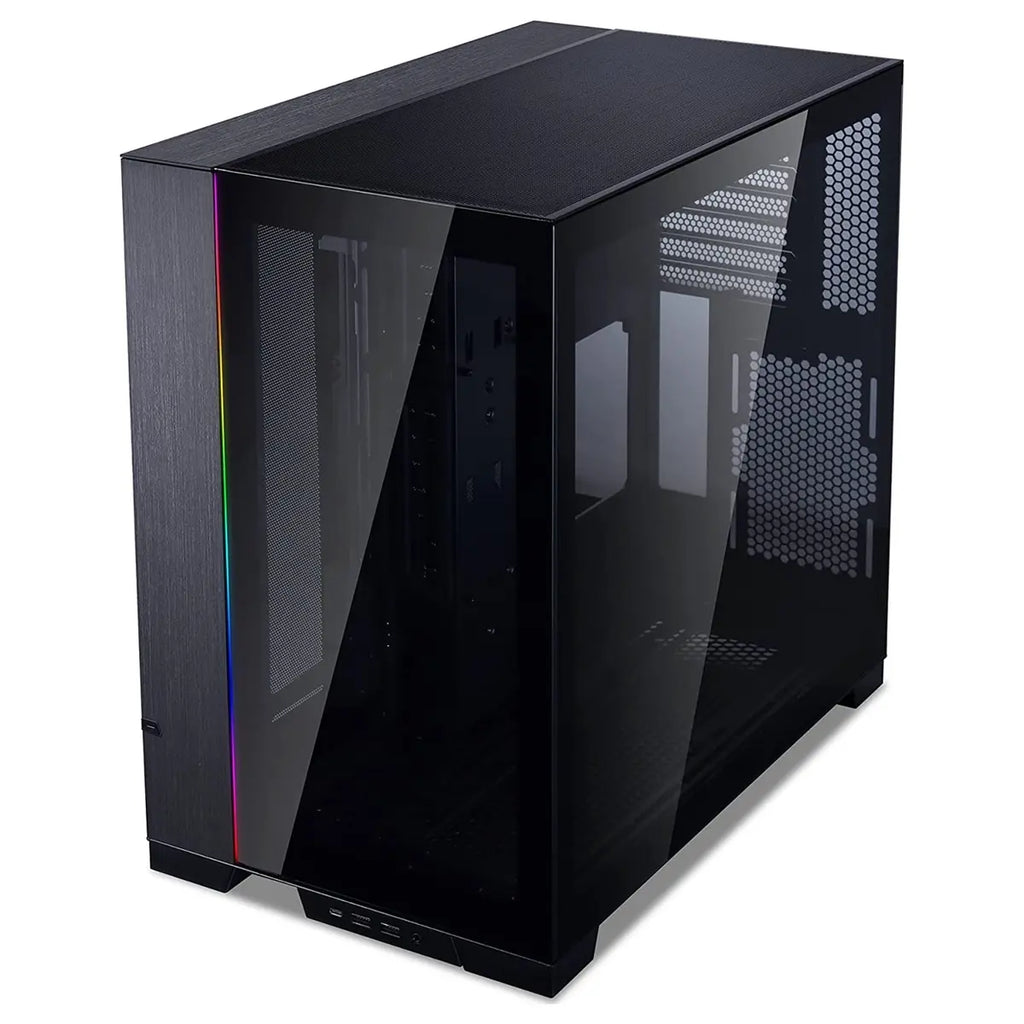 Lian Li O11 Dynamic EVO Gaming PC Case Mid Tower Chassis, E-ATX, USB Type-C, Black
