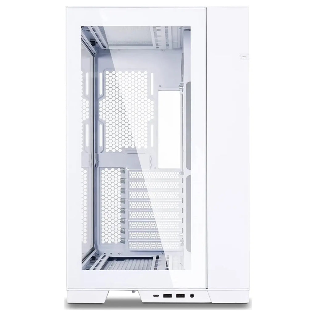 Lian Li O11 Dynamic EVO Mid-Tower ATX Case, Supports Up To 10 Fans, Up To 9 Storage Drives, White O11DEW