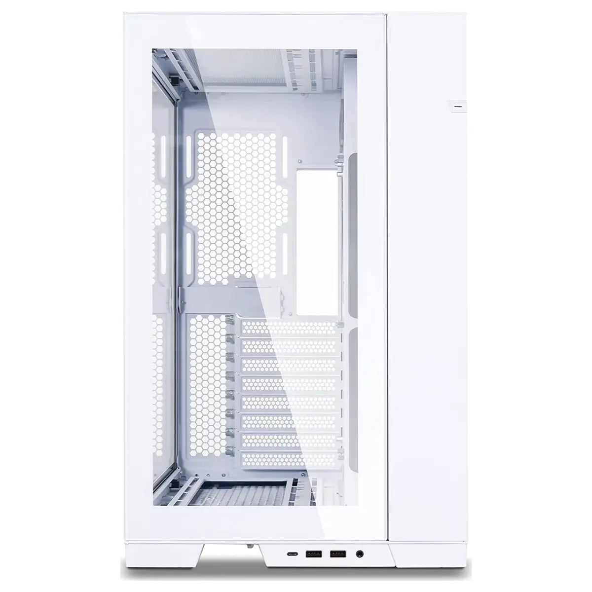 Lian Li O11 Dynamic EVO Mid-Tower ATX Case, Supports Up To 10 Fans, Up To 9 Storage Drives, White O11DEW