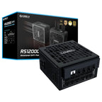 Lian Li RS 1200W Rotational Shift Fully Modular ATX Power Supply, ATX 3.1 PCIe 5.1, 12V-2x6 Cable, 80 Plus Gold, Black RS1200G.BH