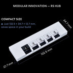 Lian Li RS1200W Fully Modular ATX Power Supply, 1200W, 80 Plus Gold, ATX 3.1 and PCIe 5.1, White RS1200G.WH