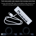 Lian Li RS1200W Fully Modular ATX Power Supply, 1200W, 80 Plus Gold, ATX 3.1 and PCIe 5.1, White RS1200G.WH