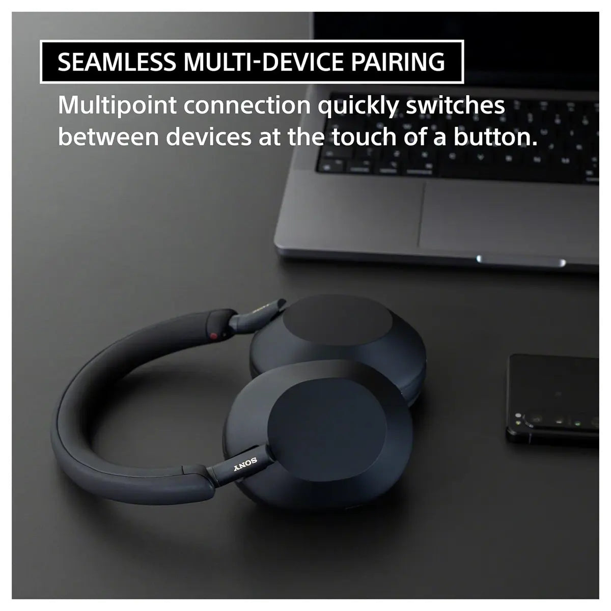Sony WH-1000XM5 Premium Noise Canceling Headphones, Bluetooth, 30-Hour Battery, Alexa Voice Control, Black