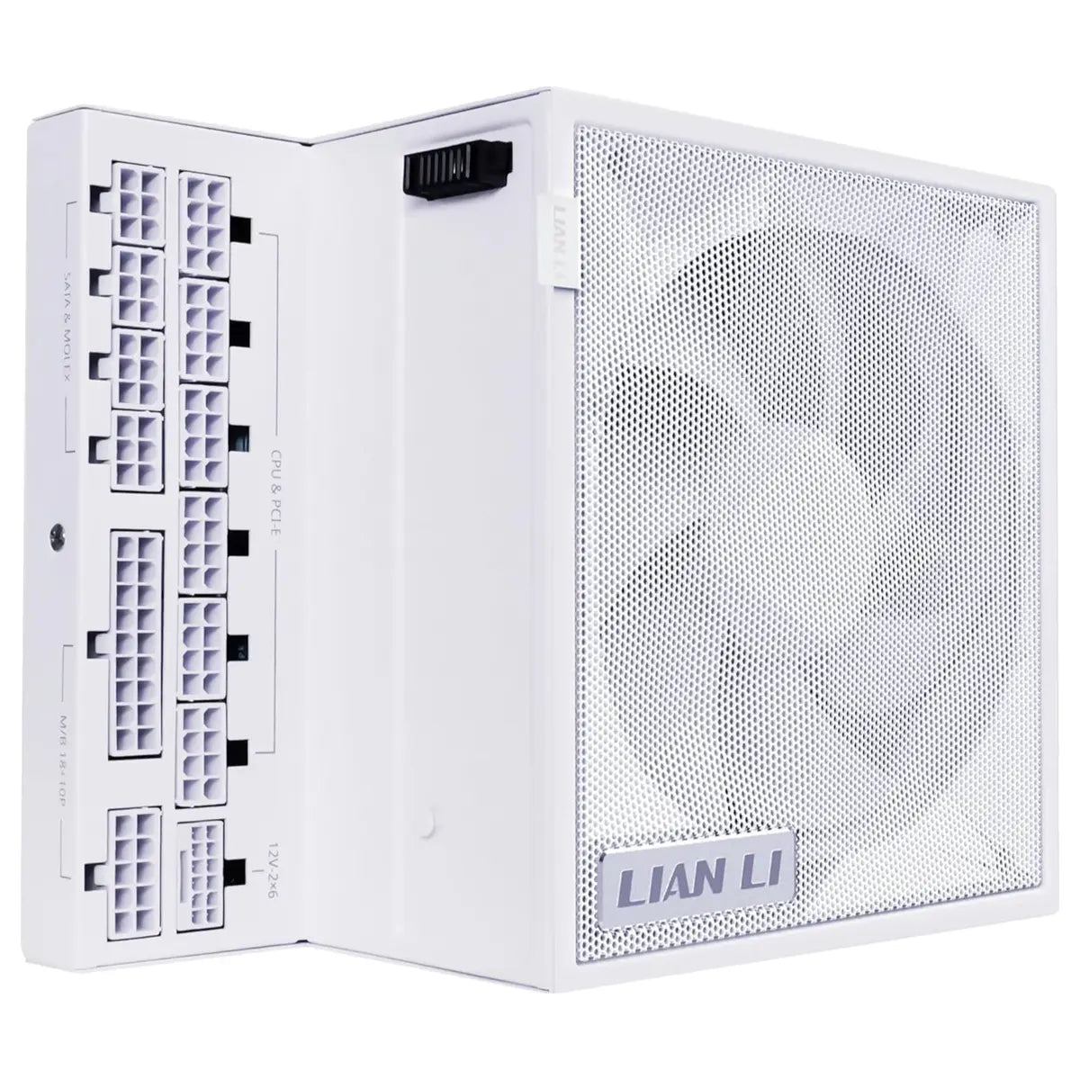 Lian Li Edge Gold 850W Power Supply Fully Modular 80 Plus Gold White