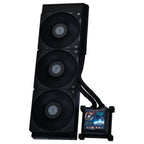Lian Li Hydroshift 360 AIO Liquid CPU Cooler, 2.88' IPS LCD 480x480, LGA1851 1700 1200 AM5 AM4, Black, HSLCD36SB