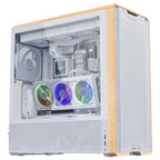 Lian Li Vertical GPU Kit V3 4 Slots PCIe 5.0 X16 155mm Riser Cable White VG4v3