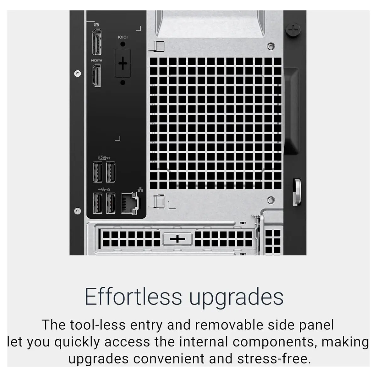 Dell ECT 1250 Tower Desktop Intel Core i5 14th Generation, 16GB DDR5 512GB NVMe M.2 SSD, Intel Integrated Graphics