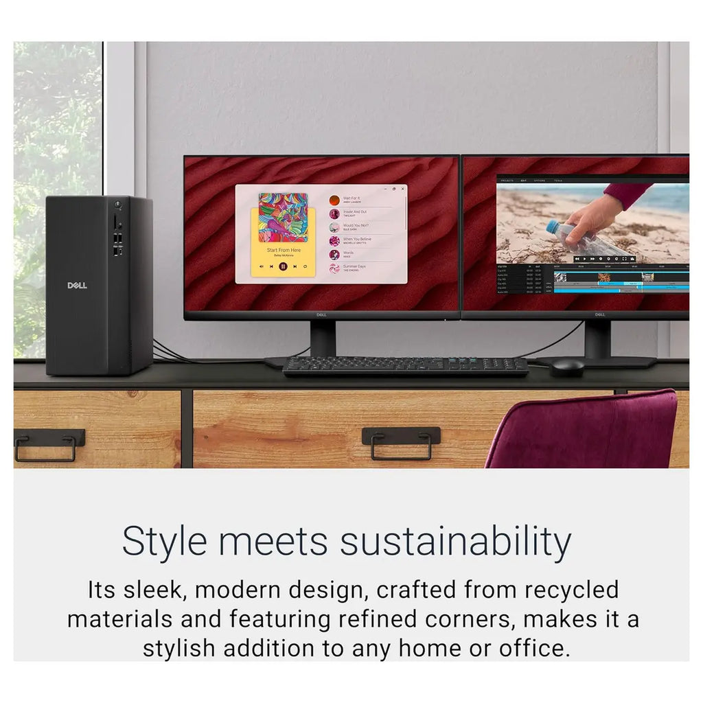 Dell ECT 1250 Tower Desktop Intel Core i5 14th Generation, 16GB DDR5 512GB NVMe M.2 SSD, Intel Integrated Graphics
