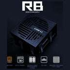 Lian Li RB 750W ATX Power Supply 80 Plus Bronze Non-Modular ATX 3.1 PCIe 5.1 Black RB0750B