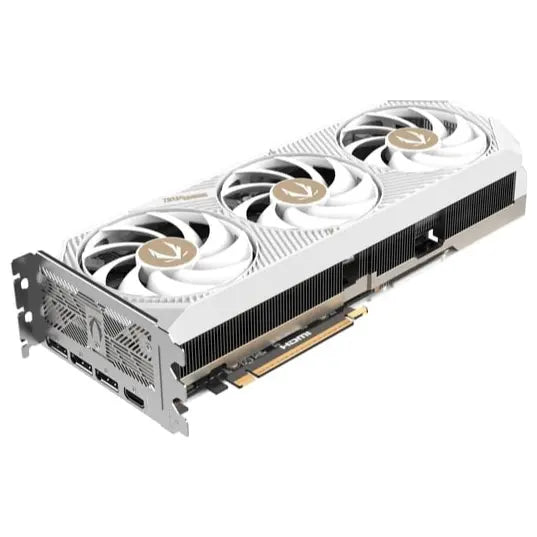 ZOTAC GAMING GeForce RTX 5070 Ti SOLID CORE OC White Edition Graphics Card, 16GB GDDR7, PCI Express 5.0 x16 White, ZT-B50710Q2-10P