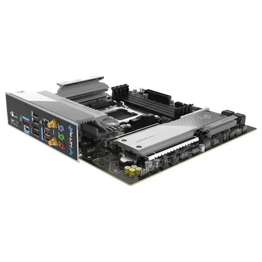 Sapphire NITRO+ B850M WIFI Motherboard Micro-ATX AMD B850 AM5 PCIe 5.0 x16 DDR5 Up To 8000MHz OC
