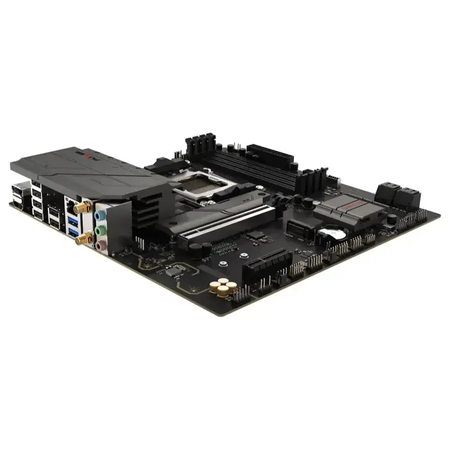 Sapphire PULSE B850M WIFI Motherboard Micro-ATX Socket AM5, AMD B850, DDR5 Up To 256GB 7600MHz OC, PCIe 4.0x16, PCIe 5.0 M.2