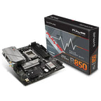 Sapphire PULSE B850M WIFI Motherboard Micro-ATX Socket AM5, AMD B850, DDR5 Up To 256GB 7600MHz OC, PCIe 4.0x16, PCIe 5.0 M.2