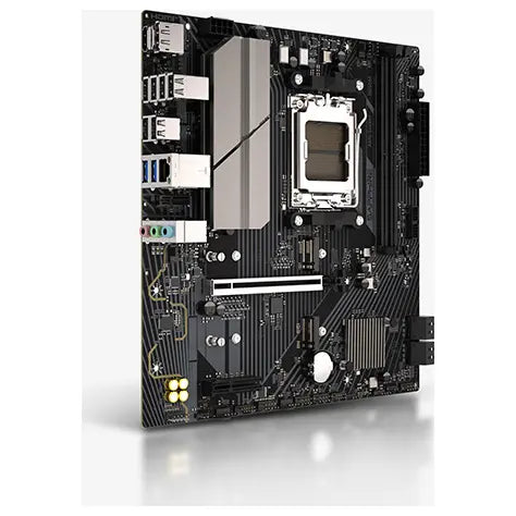 Sapphire B650M-E Motherboard Micro-ATX Socket AM5 AMD B650, DDR5 Up To 96GB 7600MHz OC