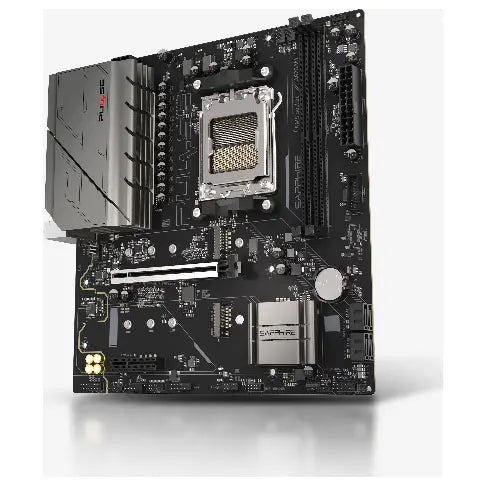 Sapphire PULSE A620AM Motherboard Micro-ATX AMD A620A Socket AM5 DDR5 Up To 64GB 7600MHz OC PCIe 4.0 x16