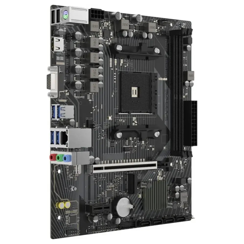 Sapphire A520M-E Motherboard Micro-ATX AMD A520 Socket AM4