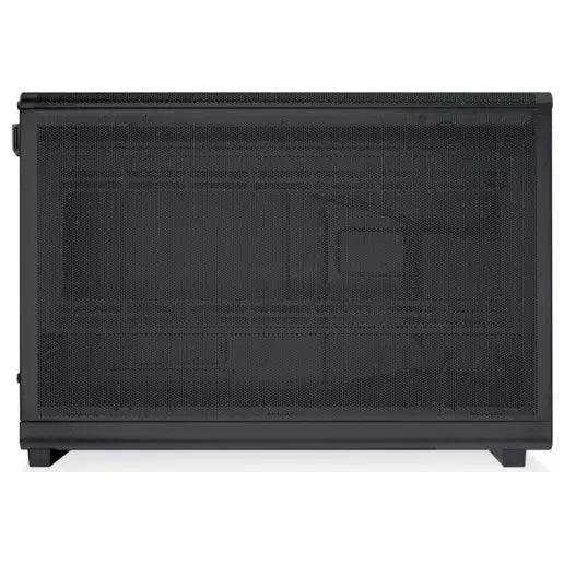 LIAN LI A3 Glass Edition Wood Mini Tower Case Micro Form Factor, Black A3X-WDG