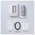 Ugreen Docking Station Triple Display 12-in-1, 8K, 2 HDMI, DP, 10Gbps USB-C and USB-A 3.2, 100W PD, Ethernet, Audio, SD and TF Card Reader
