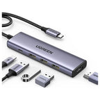 UGREEN 5-in-1 USB C Hub, 4K At 60Hz HDMI, 100W PD, 3 USB-A 3.0, 5Gbps, 15597