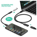 Ugreen USB Type C Extension Cable USB 3.2 Gen 2 10Gbps 100W 1m 10387