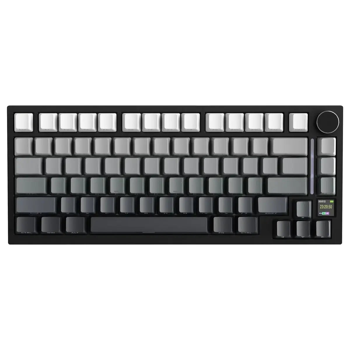 Attack Shark X820 Ultra Wireless Mechanical Keyboard 75% Hot Swappable Gaming Keyboard BT 2.4G Wired RGB PBT Keycaps Moonlight Gradient