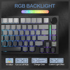 Attack Shark X820 Ultra Wireless Mechanical Keyboard 75% Moonlight Gradient