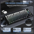 Attack Shark X820 Ultra Wireless Mechanical Keyboard 75% Moonlight Gradient