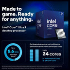 Intel Core Ultra 9 Desktop Processor 285, 24 Cores 24 Threads, Up To 5.6GHz, 40MB Cache